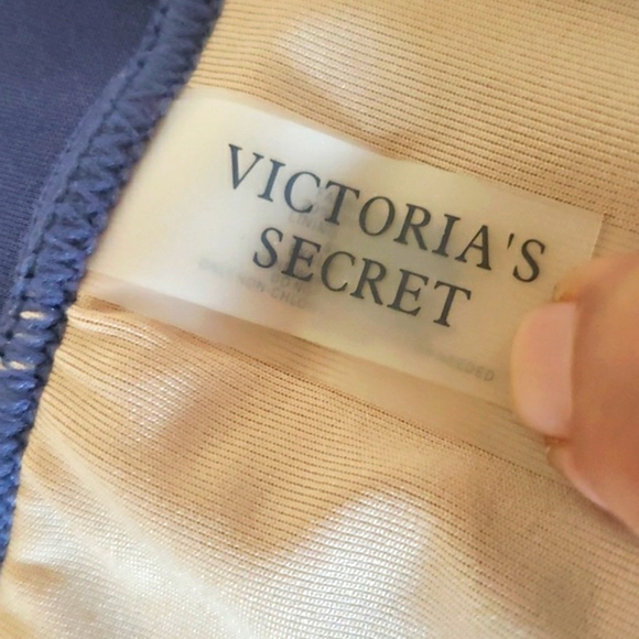 Victoria’s Secret Booster Gold Metal Ring Purple Bottom Bikini Size M - Picture 11 of 13